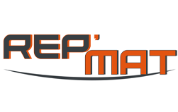 Logo REP ÉQUIPEMENT MATÉRIEL SERVICE