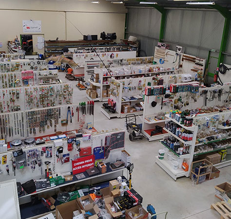 La vente de pièces détachés